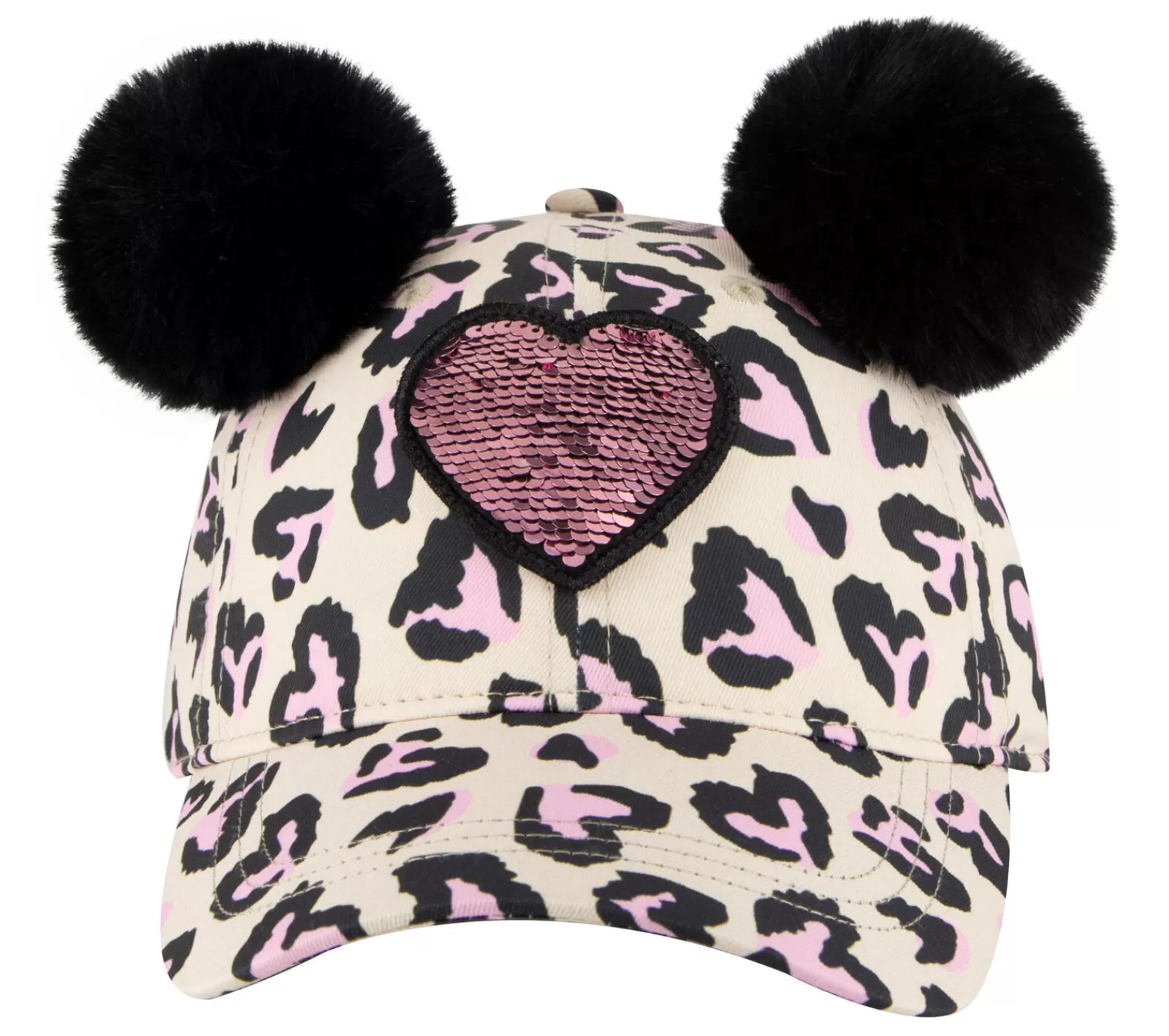 Cheap Cheetah Love Hat Mützen