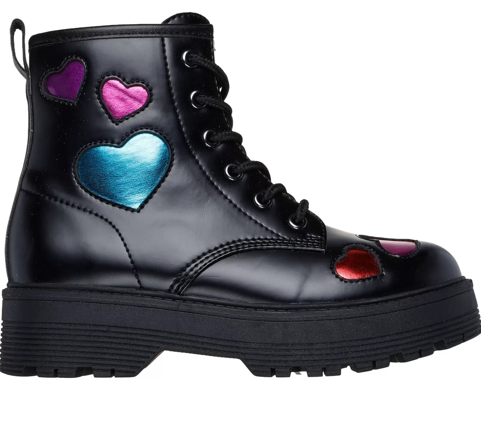 Online Gravlen Hi - Metallic Heart Kinder Schnürer | Stiefel