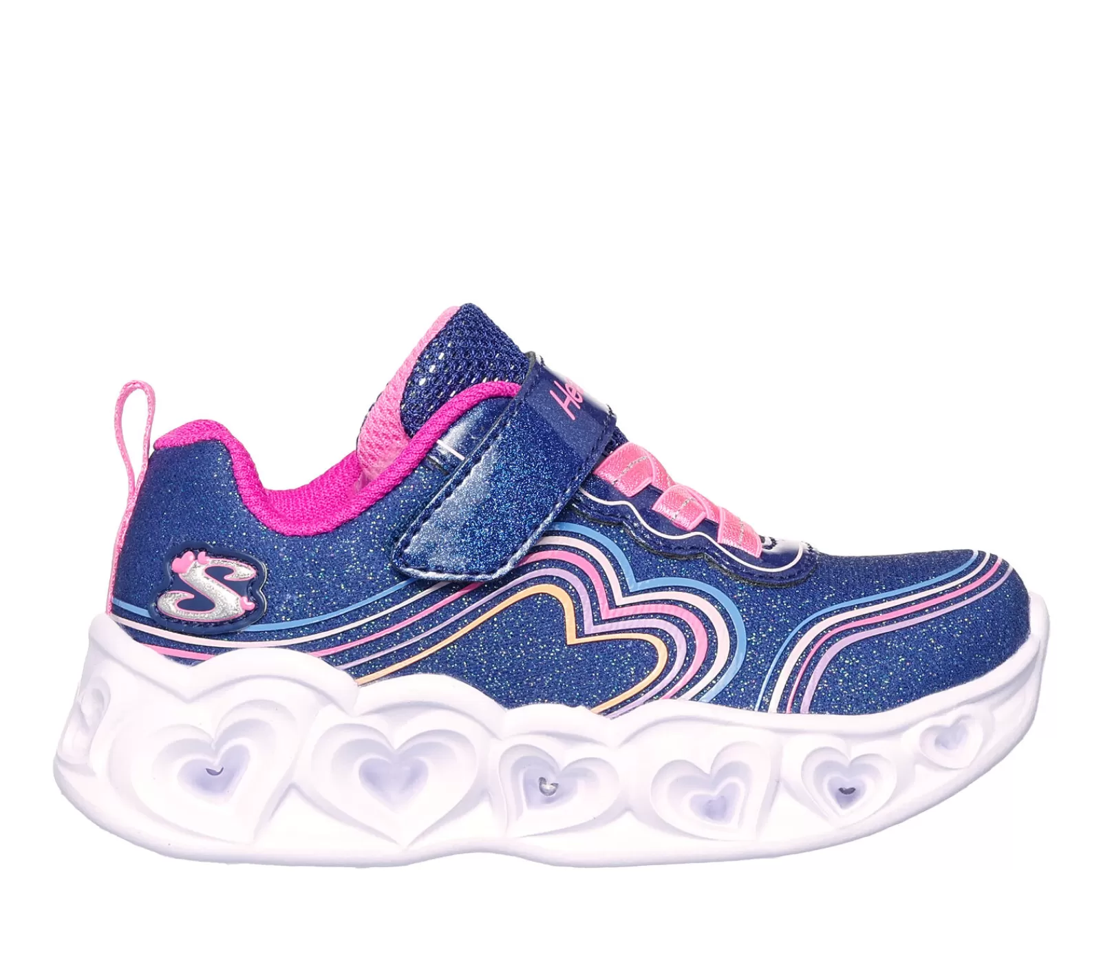 Store Heart Lights - Retro Hearts Kinder Light Up | Slip-Ons