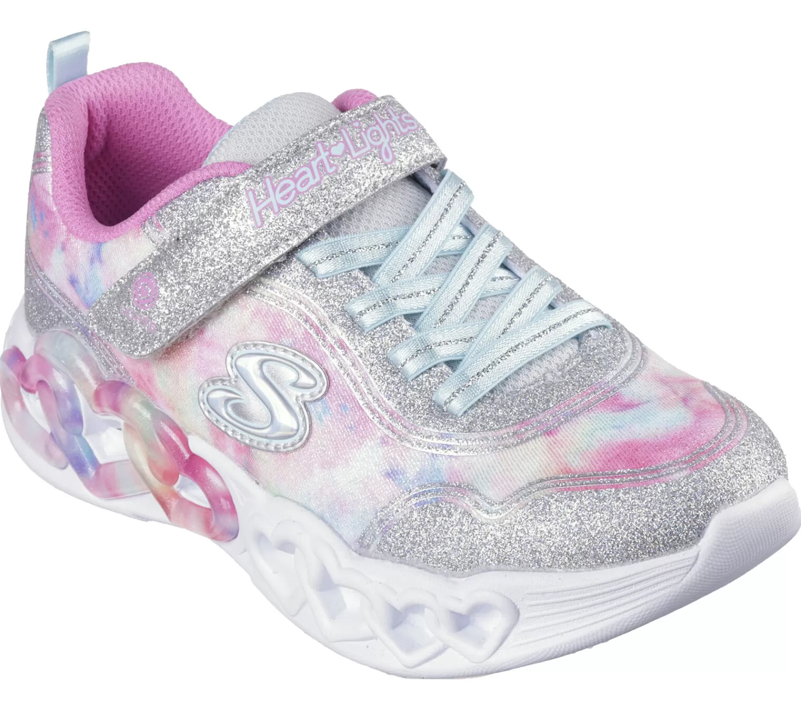 Fashion Infinite Heart Lights - Color Lovin Kinder Light Up | Slip-Ons