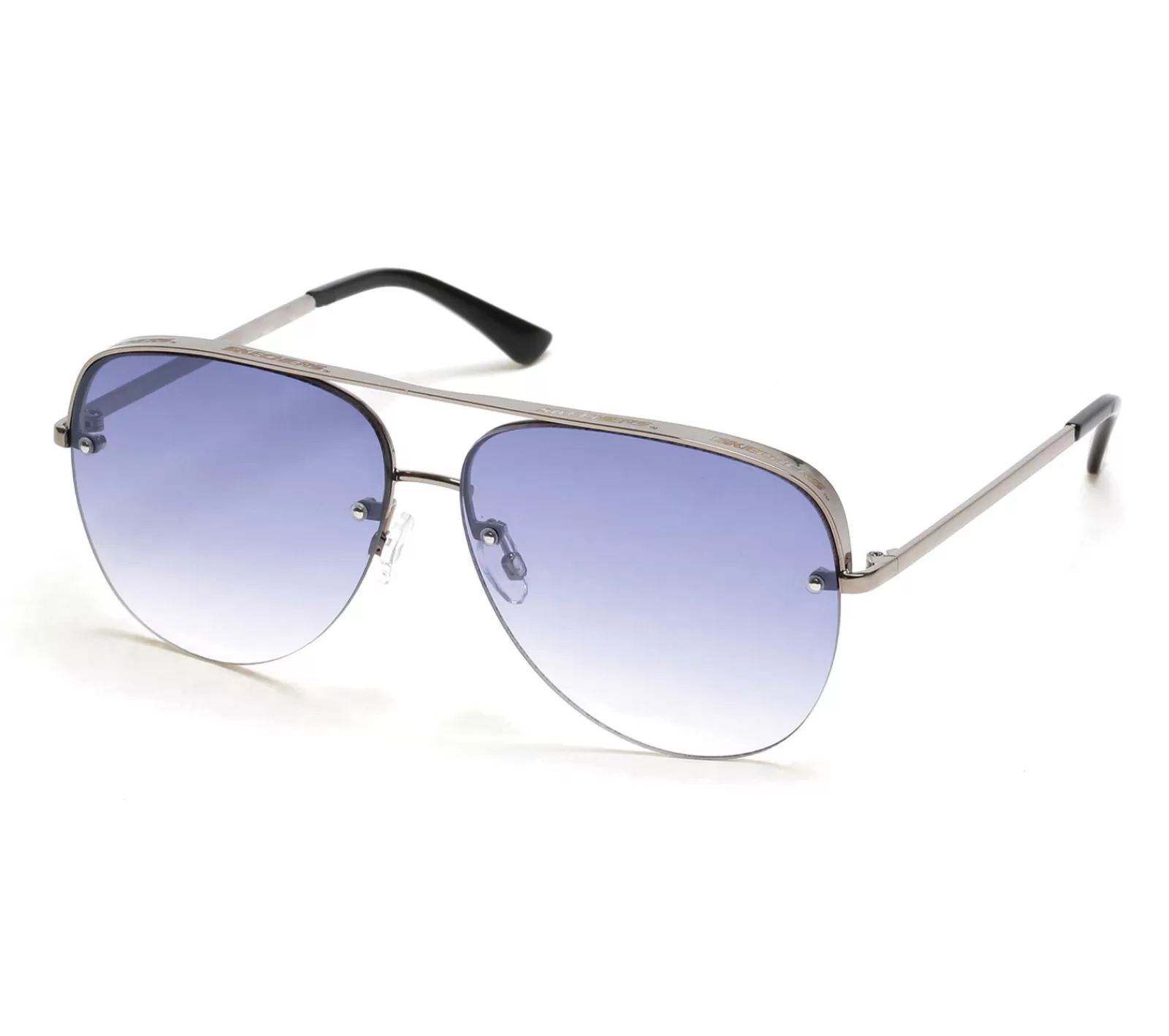 Cheap Semi-Rimless Metal Aviator Sonnenbrillen