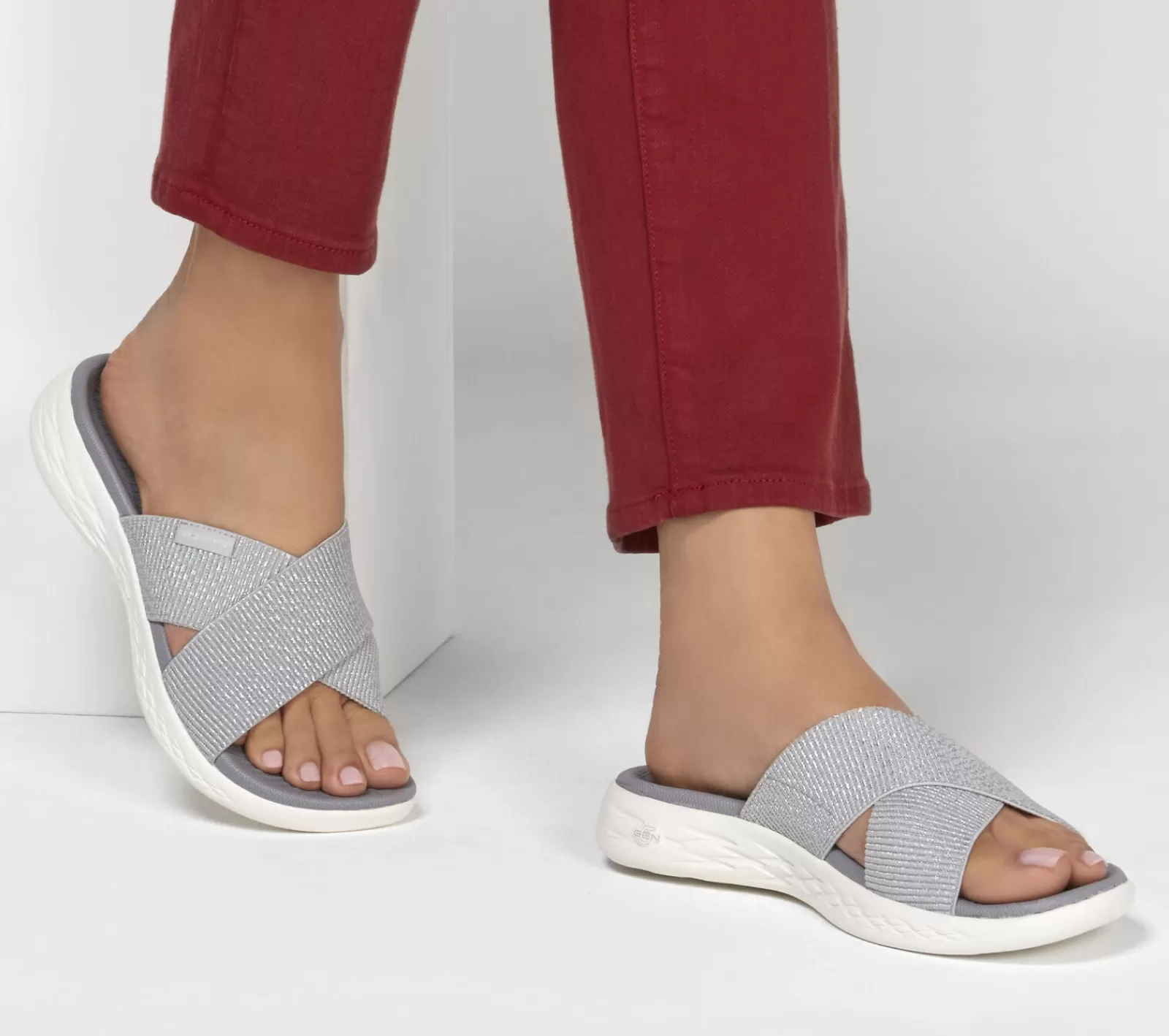 Hot On-the-GO 600 - Glistening Damen Sandalen