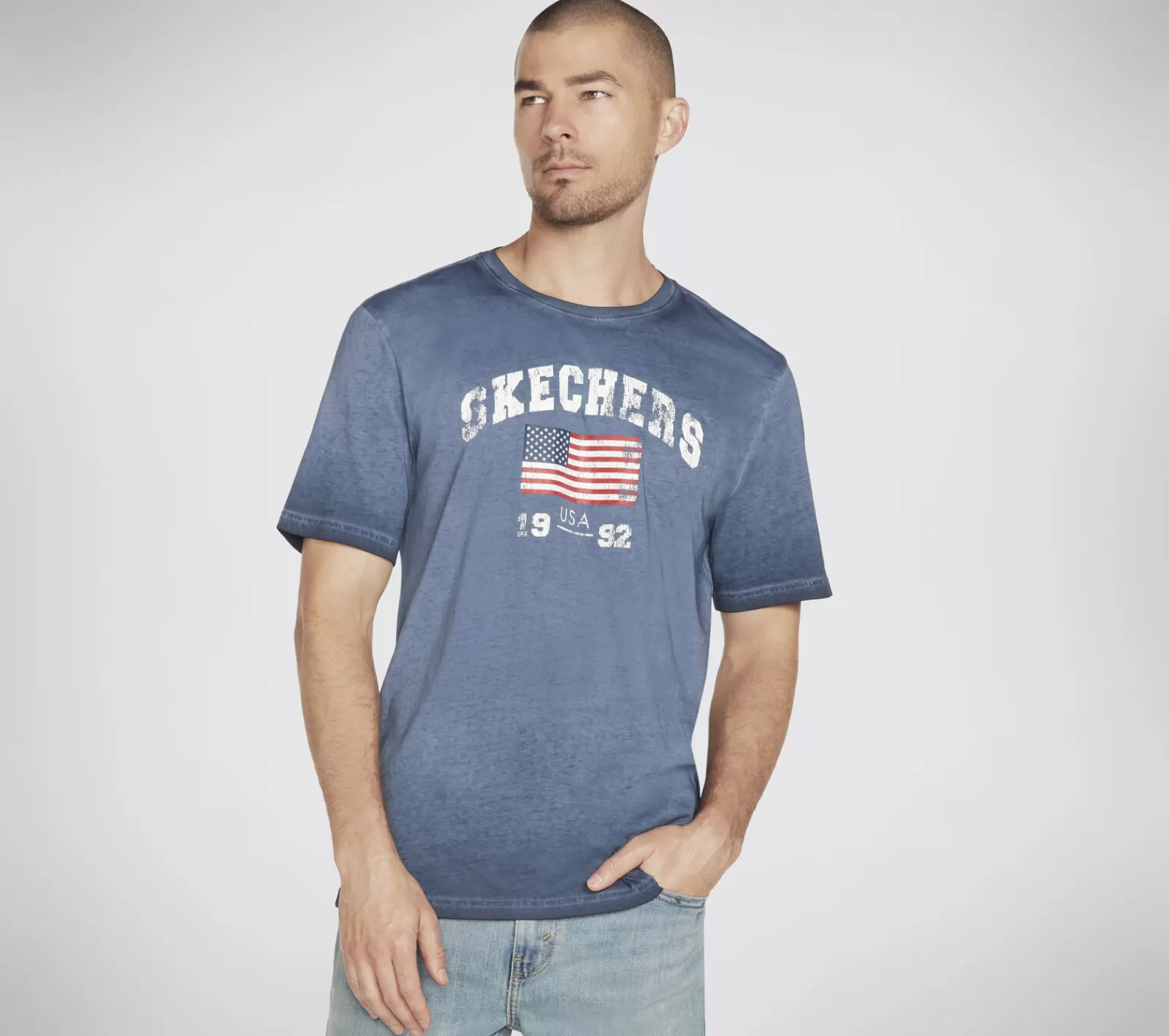 Best Sale Skech-Dye Americana 92 Tee Shirt Herren Oberteile | Oberteile