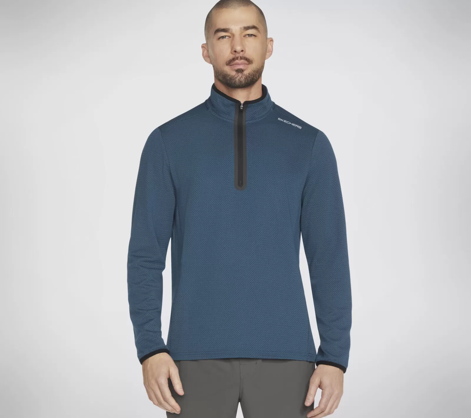 Cheap Skech-Knits Burst 1/4 Zip Herren Oberteile | Oberteile