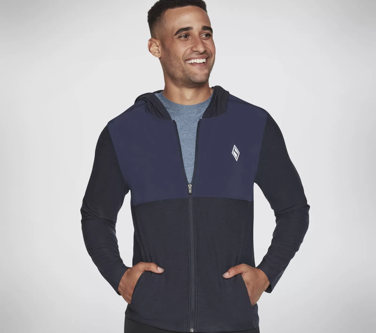 Shop SKECH-KNITS ULTRA GO Lite Full Zip Hoodie Herren Oberteile | Oberteile