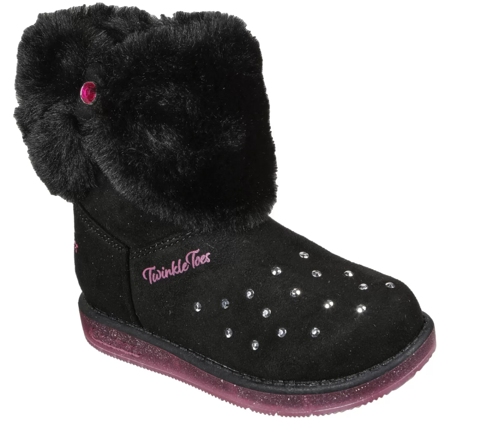 Best Sale Twinkle Toes: Glitzy Glam - Cozy Cuddlers Kinder Light Up | Stiefel